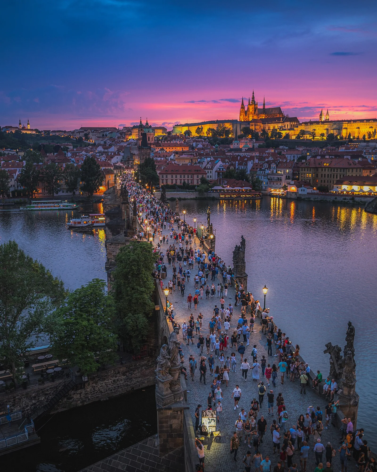 Charles Bridge, Prague; destination photograph